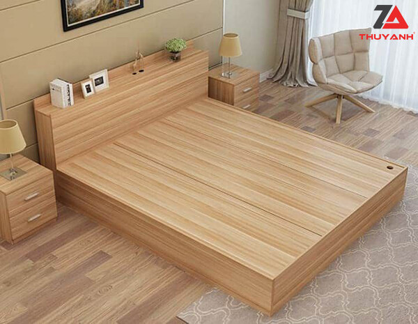 Giường plywood phủ melamine chất lượng