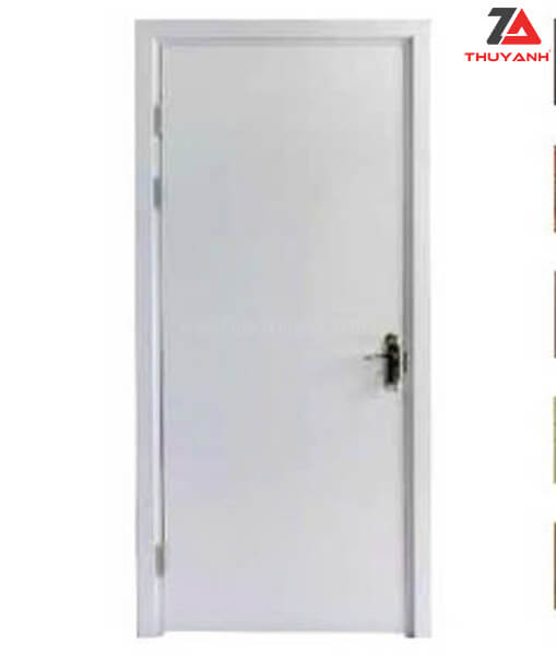 Mẫu cửa thông phòng gỗ Metallic