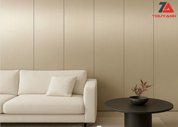 Vách ốp gỗ Metallic chất lượng