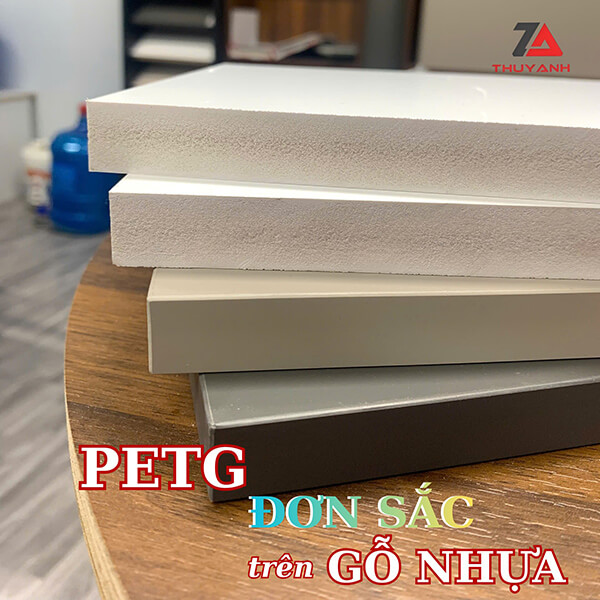 Bộ sưu tập màu đơn sắc gỗ PETG