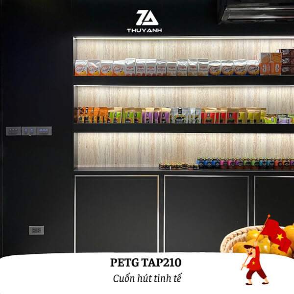 Gỗ PETG màu đơn sắc 210 đen