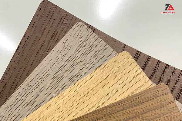 Bảng màu PETG màu vân gỗ