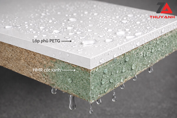 Cấu tạo gỗ PETG cốt HMR