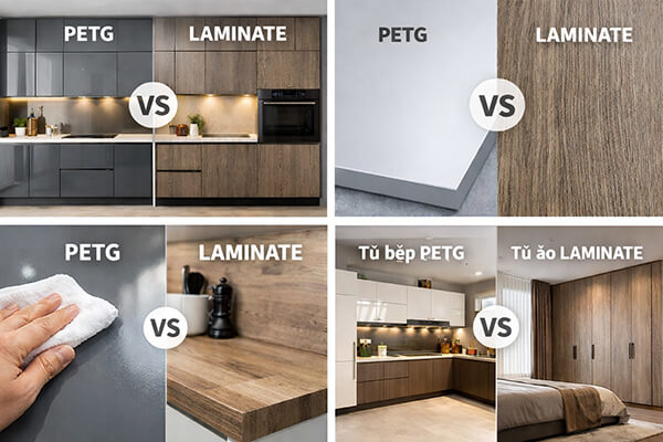 So sánh PETG và Laminate