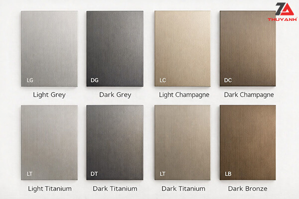 Bảng màu cánh Metallic 2026