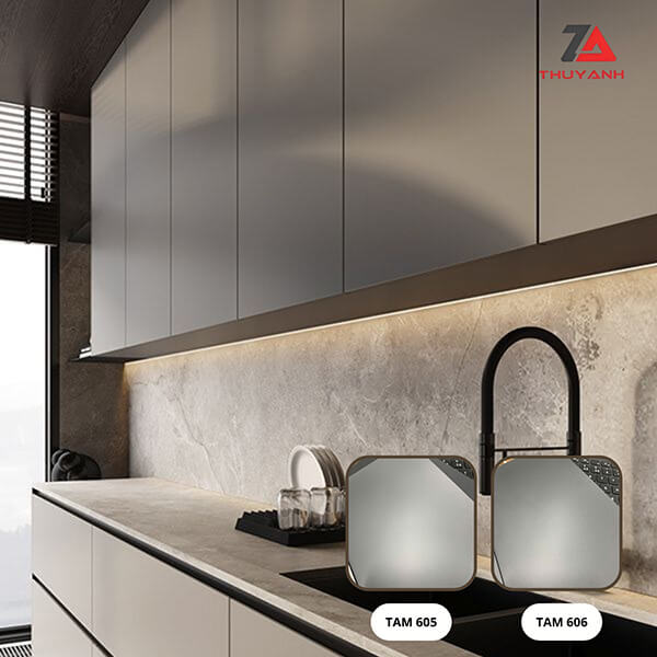 Bộ sưu tập màu đơn sắc gỗ Metallic mã 605 606